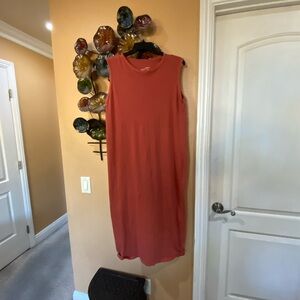 Women’s knit MIDI Sleeveless Dress